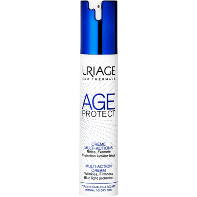 URIAGE AGE PROTECT MULTI-ACTION CREAM WRINKLES FIRMNESS BLUE LIGHT PROTECTION 40 ML